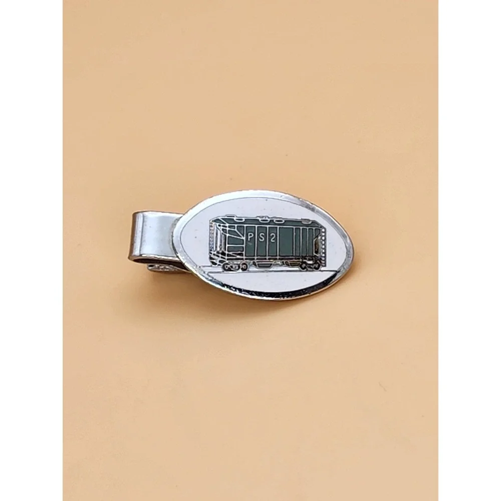 78 Yr Old LEAVENS Mfg. Co. PULLMAN STANDARD PS2 Train Car Tie Clip Bar‎ Clasp